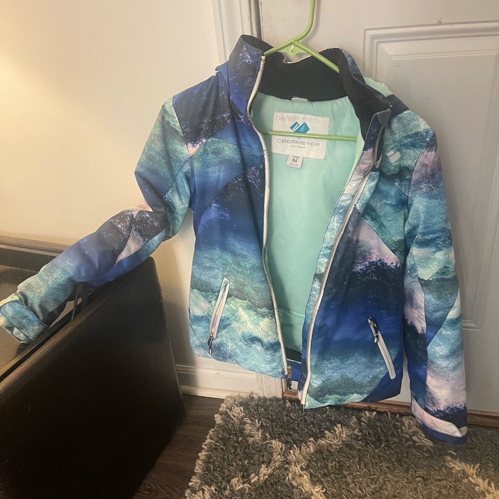 Obermeyer kids ski jacket/ winter coat size 10/12